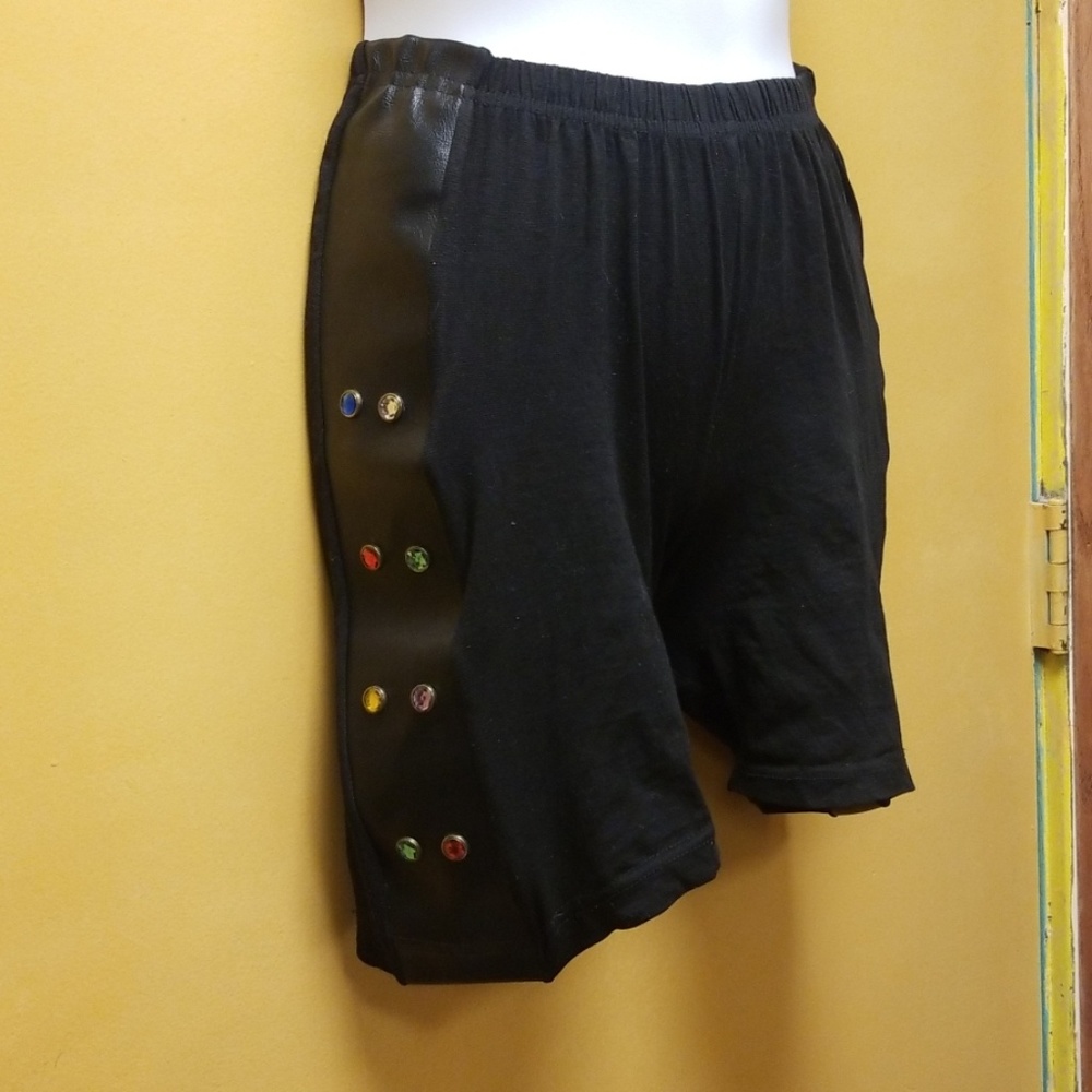 Rhinestone Shorts - Picture 2 of 7